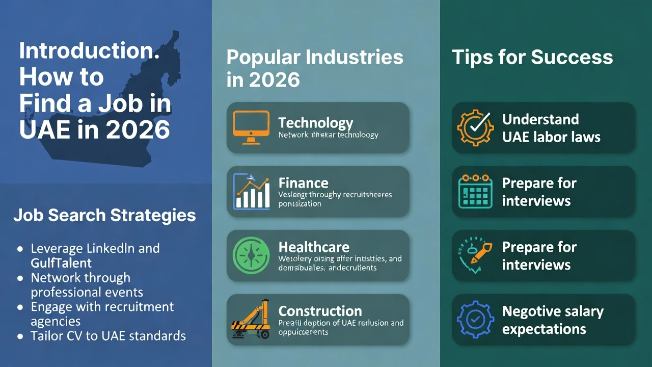 How to Find a Job in UAE in 2026 – Complete Guide